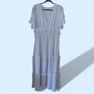 🌹𝐗𝐋 𝐋𝐓 𝐁𝐋𝐔𝐄 𝐕 𝐍𝐄𝐂𝐊 𝐑𝐔𝐅𝐅𝐋𝐄 𝐓𝐈𝐄𝐑𝐄𝐃 𝐌𝐀𝐗𝐈 𝐃𝐑𝐄𝐒𝐒